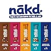 nākd. Raw fruit & nut bars - Variety pack - 100% natural ingredients - No added sugar - Vegan - Gluten free - 18 x 35g bars - 630g