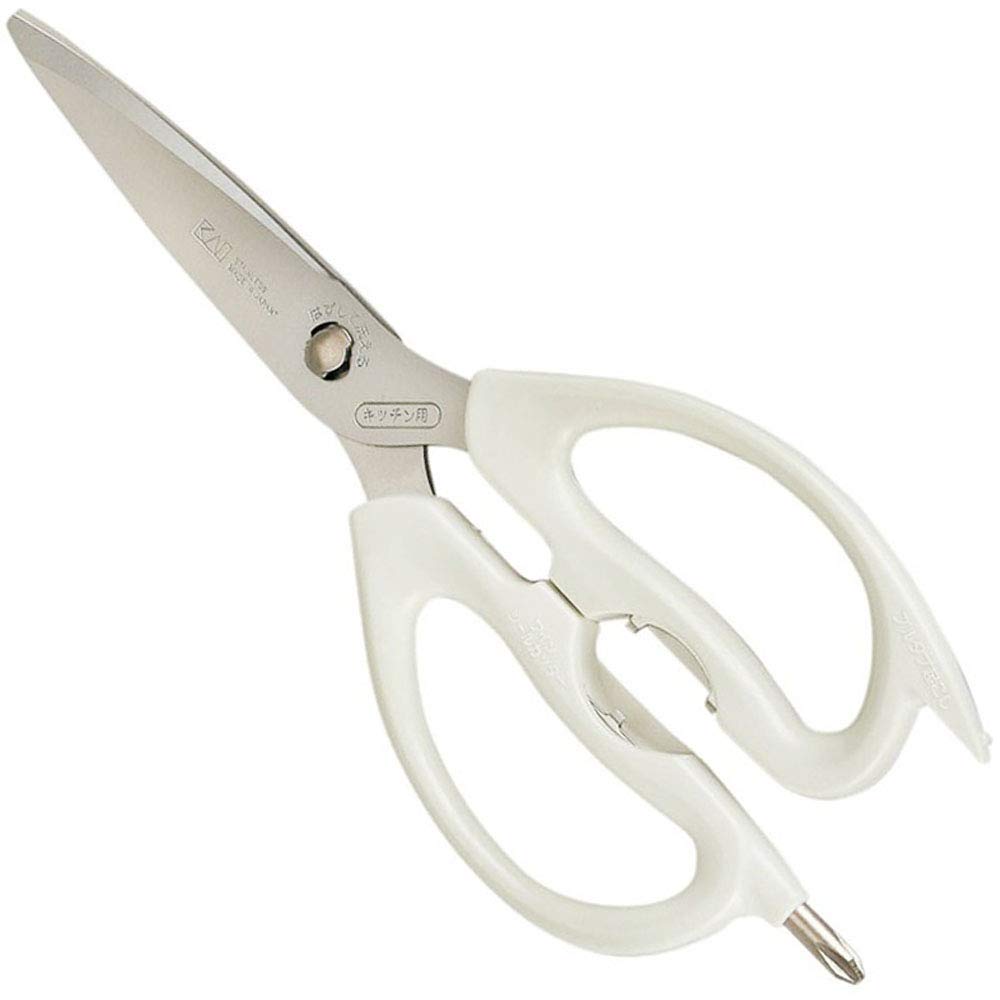 Kai Kai House Select DH7161 Kitchen Scissors, Disassembly, Magnetic Case, Kitchen Tool, Made in Japan