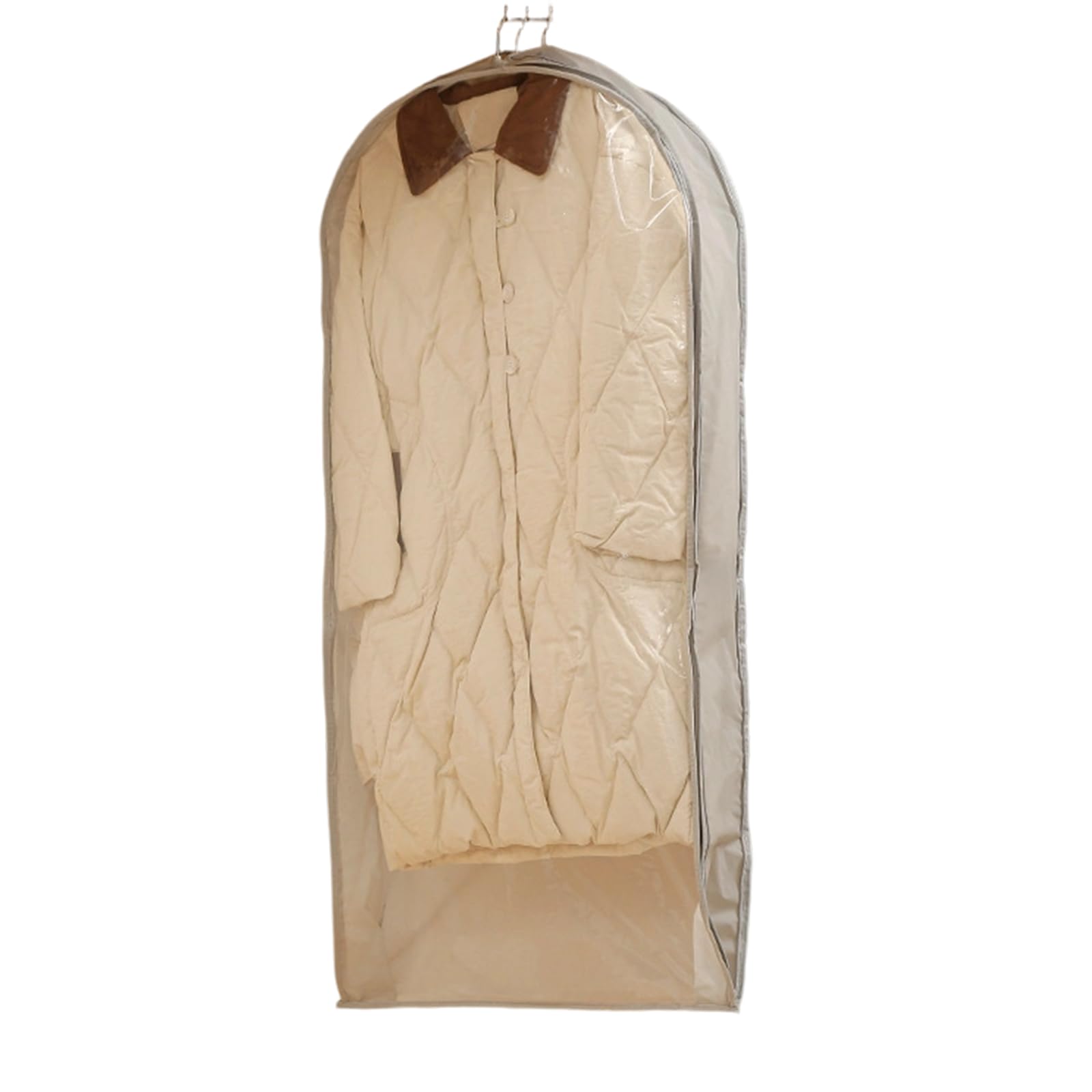 Transparency PEVA Garment Storage Bag Visible Window Dustproof Clothes Protector for Seasonal Rotation PEVA Garment Bag