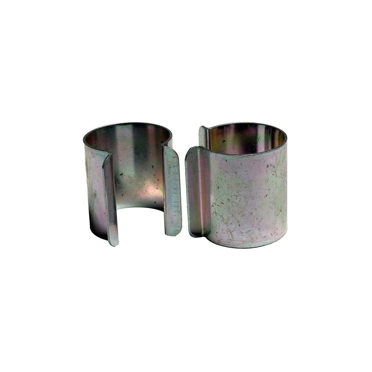 Clip di fissaggio per telone serra 25 x 30 mm (x20 pz) - Metallo zincato - Inossidabile - Molto resistente