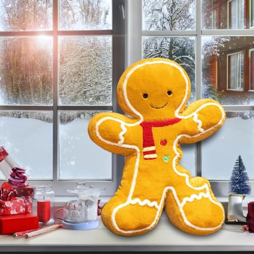Coussin pain d'épice pour rendre votre canapé confortable à Noël - 3