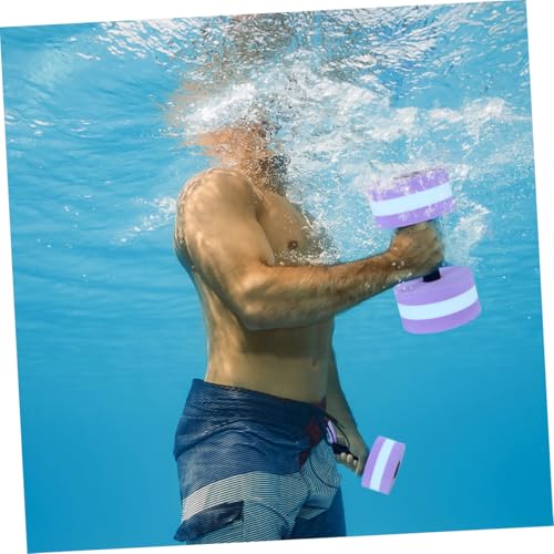 FAVOMOTO 2 piezas mancuernas de agua para ejercicio acuático miniatura 5