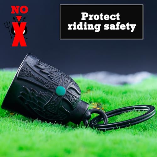 Image of Motorcycle Men Bell - Motorcycle Cross Bell for Men Women,Biker Accessory,Guard Riding Safety