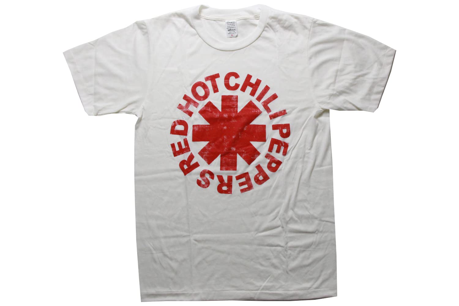 Amazon | [against] ロックTシャツ ヴィンテージ加工 Red Hot Chili 