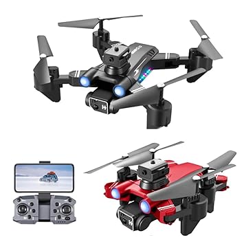 MAGICMINGLE-High-Defintion-Camera-Drone-with-1080P-HD-FPV-Camera-With-Height-Keeping-Headless-Mode-Three-Lever-Flight-Speed-Switching-Multicolor.