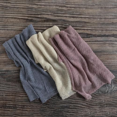 NOVICA Artisan Handmade 100% Baby Alpaca Scarf Wrap in Steel Blue from Peru Wool Accessories Scarves Solid ' Steel Blue Gossamer'3