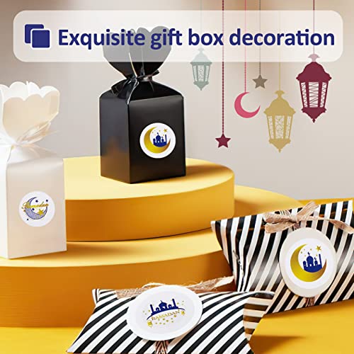 600Pcs Ramadan Stickers- Eid Mubarak Label Stickers For Muslim Party Supplies- Ramadan Kareem Stickers Ramadan Mubarak Stickers For Eid Party Decorations Ramadan Party Supplies (3 Styles) #TOP2