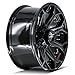 4PLAY Wheels 4P80R 20 Inch Rim Fits 6x135 & 6x139.7 20x9 Gloss Black Brushed with Tinted Clear (1)
