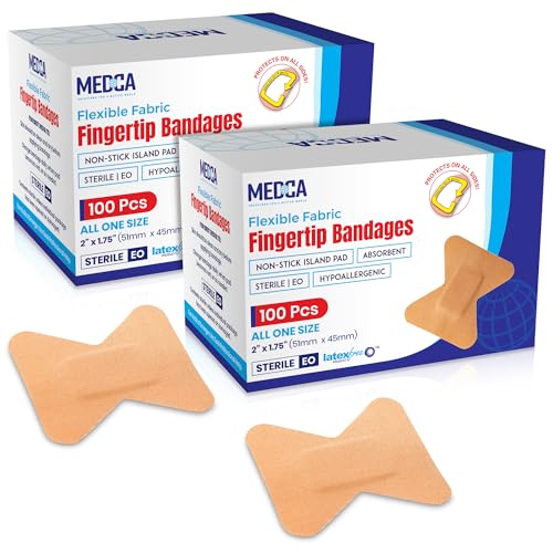 Bandages du bout des doigts en tissu souple pour cuisiner et bricoler sereinement