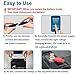 Heagstat 12V 2A Lead-Acid & LiFePO4 Automatic Trickle Battery Charger/Maintainer for Car, Motorcycle, ATV, Lawn Mower, Boat More