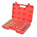 Goplus 114PCS Oil Pan Thread Repair Tool Set Sump Gearbox Drain Plug Key W/Carry Case