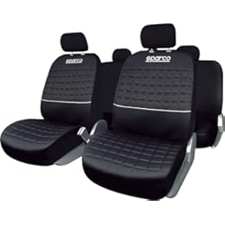 Fundas Asientos Seat Altea Xl Sparco SPC1042SV - Juego de Fundas de Asiento LAZIO, Gris