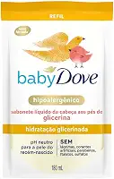 Baby Dove Sabonete Líquido Hidratação Glicerinada 180 ML Refil