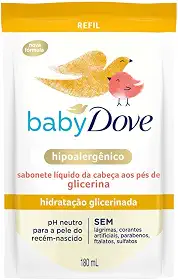 Baby Dove Sabonete Líquido Hidratação Glicerinada 180 ML Refil