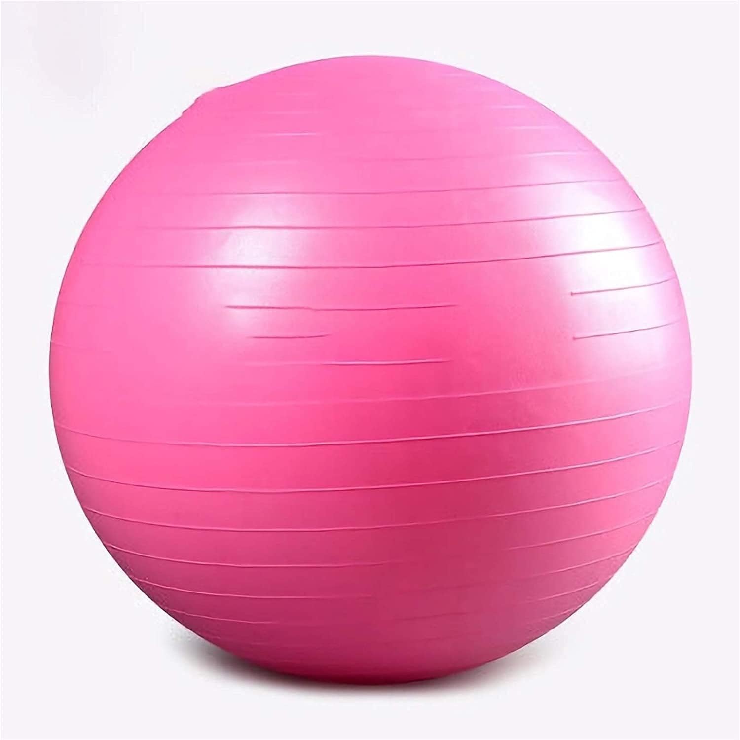 Palla da Ginnastica da 45-95 Cm, Palla per Il Fitness, Palla per Pilates, Palla da Yoga Antideflagrante, Palla da Parto per Yoga, Pilates, Palla per Esercizi Fitness, Pink, 55CM