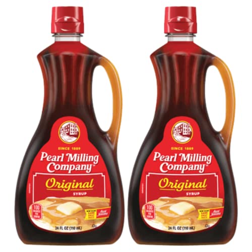 Pearl Milling Company Original Syrup è quello di rendere ogni giorno le colazioni più dolce.Top le vostre frittelle calde e soffici o waffle con burro dolce e sciroppo di zia Jemima.Servire insieme ai vostri cibi preferiti per la colazione e condimenti per una colazione che tutta la famiglia apprezzerà.Pearl Milling Company Original Syropup era precedentemente conosciuto come zia Jemima Original Pancake Sciroppo.Prova a gustare con fresco frutta, muesli, cioccolato patatine fritte e altri condimenti per una deliziosa colazione che piacerà a tutta la famiglia. Confezione da 2 x Pearl Millng Co (Aunt Jemima) Sciroppo originale per pancake da 680 ml. Forma dell'articolo: Liquido