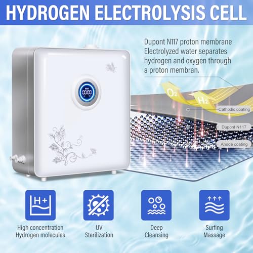 Nano Hydrogen Rich Moisturizing Bubble Bath Machine Above 4000ppd Molecular Hydrogen-Rich Water Bath Spa Bath Machine for Skin Health - Image 7