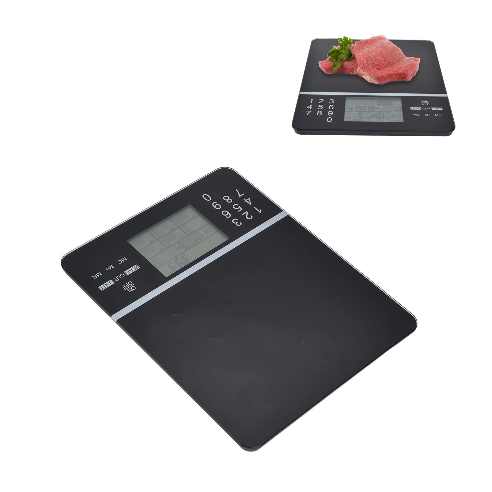 Inteligente Comida Bu00e1scula De Alimentos Con Calculadora