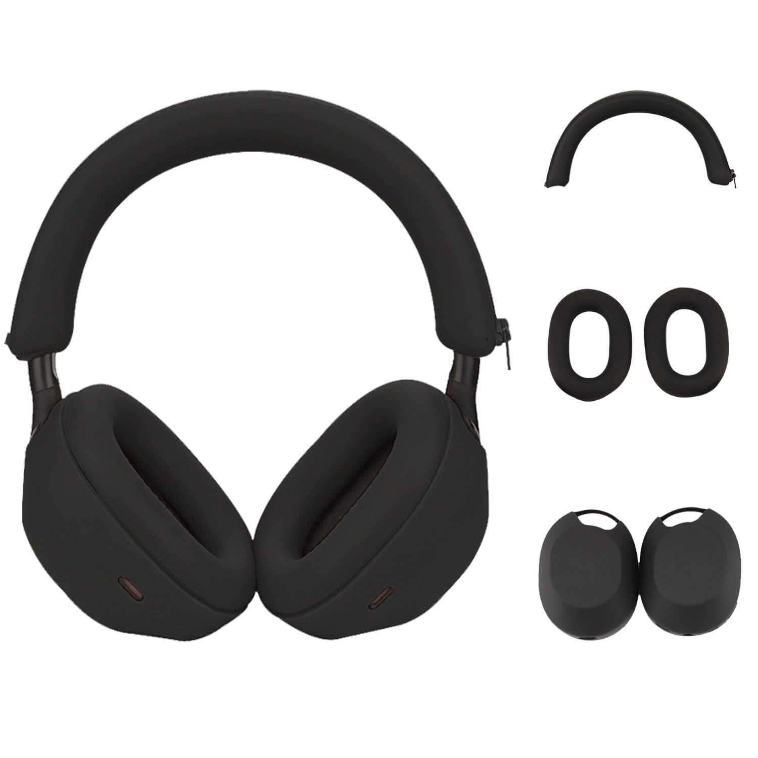 Amazon.co.jp: Sony WH-1000XM5 Compatible Ear Cup Cover + Head 
