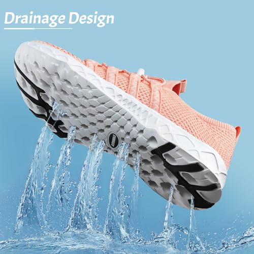 Image of ATHMILE Water Shoes for Men Women Barefoot Hiking Swim River Beach Knit | Adult Lake Pool Aqua Socks Quick Dry for Hiking Surfing Kayaking Sport Accessories Camping Must Haves