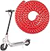 Linghuang - Tubo de protección en espiral de línea de freno, cable protector para Xiaomi M365/1S/Pro/pro 2/G30, Scoooter eléctrico hilo en espiral PP 1M tubo de colores para patinete (rojo)