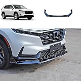 TERDARAY Front Bumper Lip Splitter Kit Compatible with Honda CRV 2023 2024 Hybrid Version Lower Chin Spoiler Splitter Cover Exterior Car Accessories ABS 3PCS(Glossy Black Style)