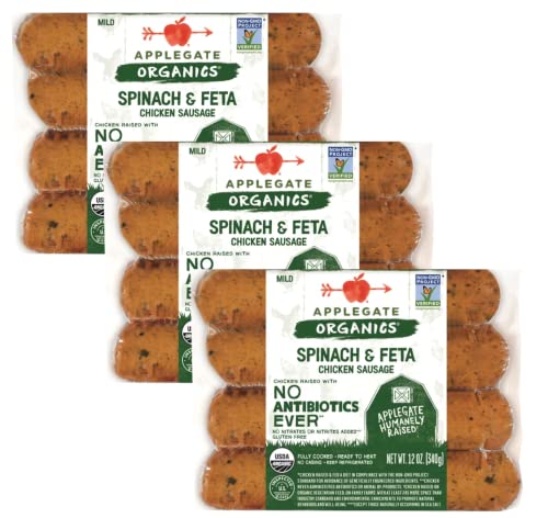 Applegate Organic Spinach Feta Sausage - Ready Set Gourmet Donate