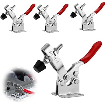 Toggle Clamp Quick Release GH-201-B Set of 4 Horizontal Toggle Clamp