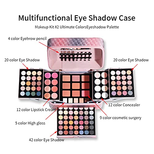 Eyeshadow Palettes, Matte Shimmer Eye Shadows Palette Highly Pigmented Makeup Palettes, Eye Shadow Pallets, Long Lasting Earth Color Shiny Makeup Gift Set for Girls Teenagers, and Women - Image 2