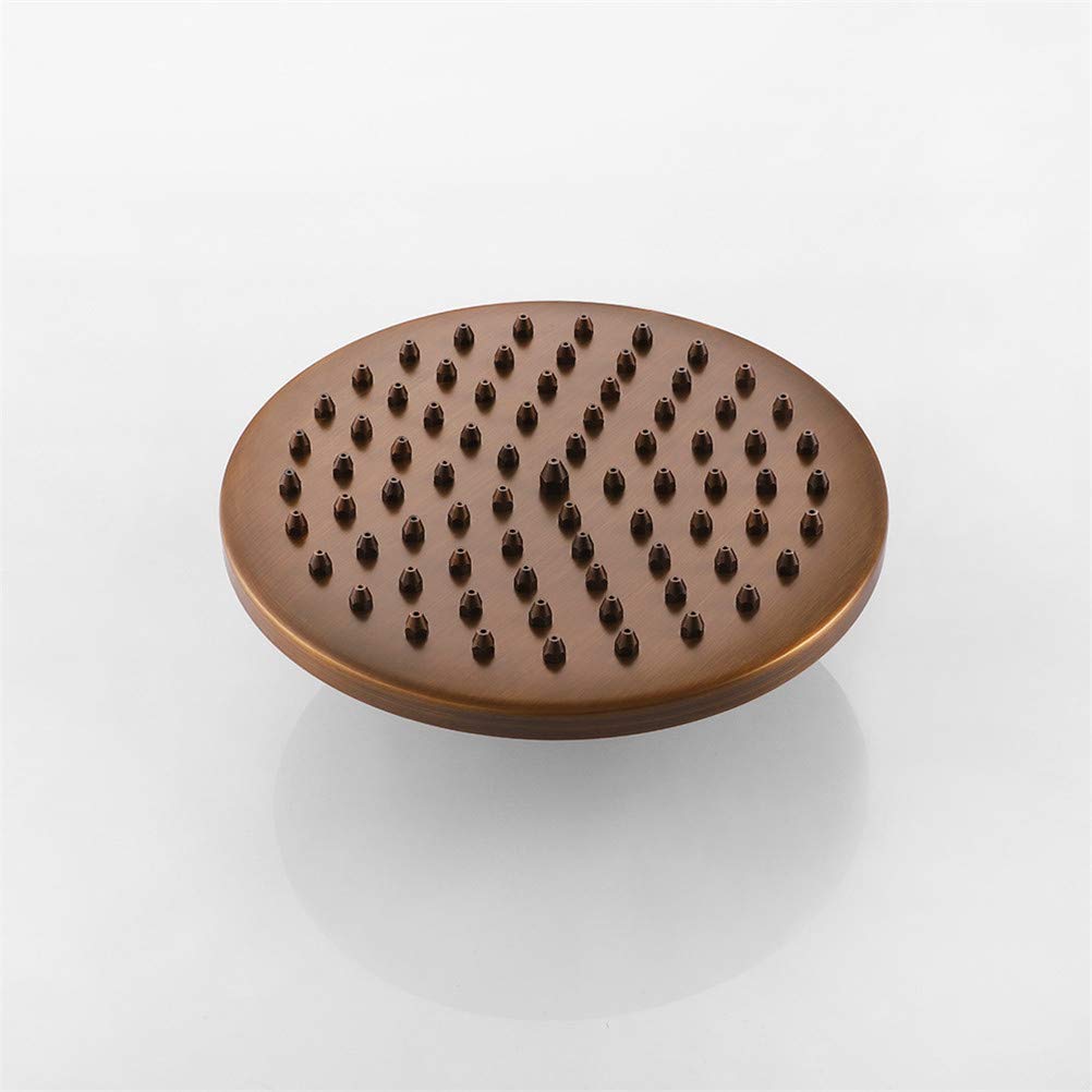 Set de Ducha Sistema de Ducha Empotrado, Grifo Ducha Vintage Retro Estilo Antiguo de Latón, Válvula de Cerámica, Baño Monomando Mezclador de Ducha Grifería Ducha Dos Orificios Set