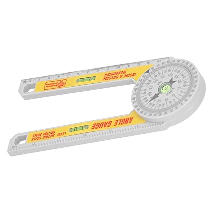 Angle Finder, Easy to Carry Carpenter's Angle Ruler Materials Wear Resistance for Metal Processing for Pipeline Construction