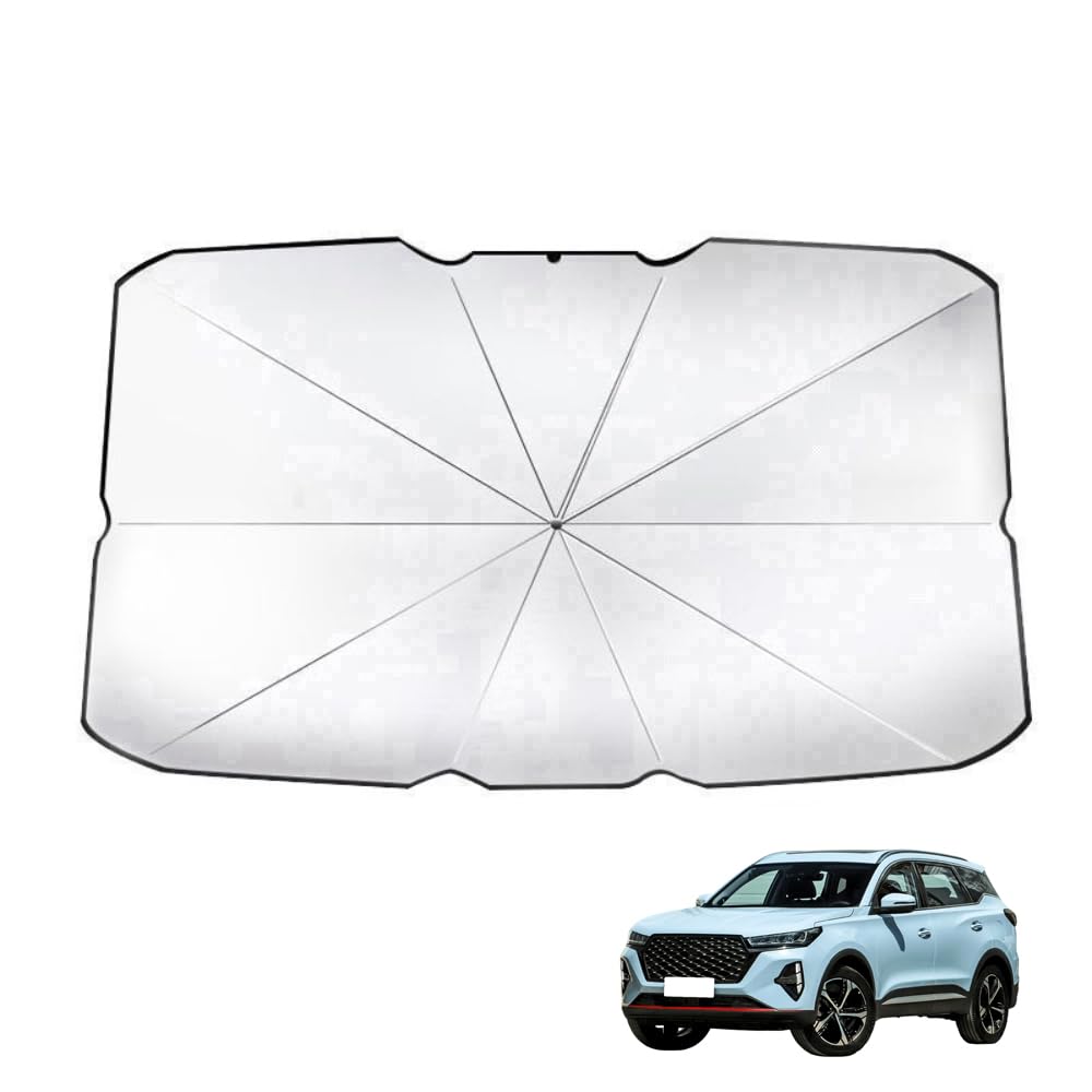 AMHVMU Car Windshield Foldable Sunshades,for CHERY Tiggo 7