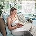 Acupressure Mat and Pillow Set - Ideal for Back Pain Relief and Neck Pain Relief - FSA/HSA Eligible - Advanced Stress Reliever - Muscle Relaxant - Free Tote Bag - Eco Lite (Sky Blue)