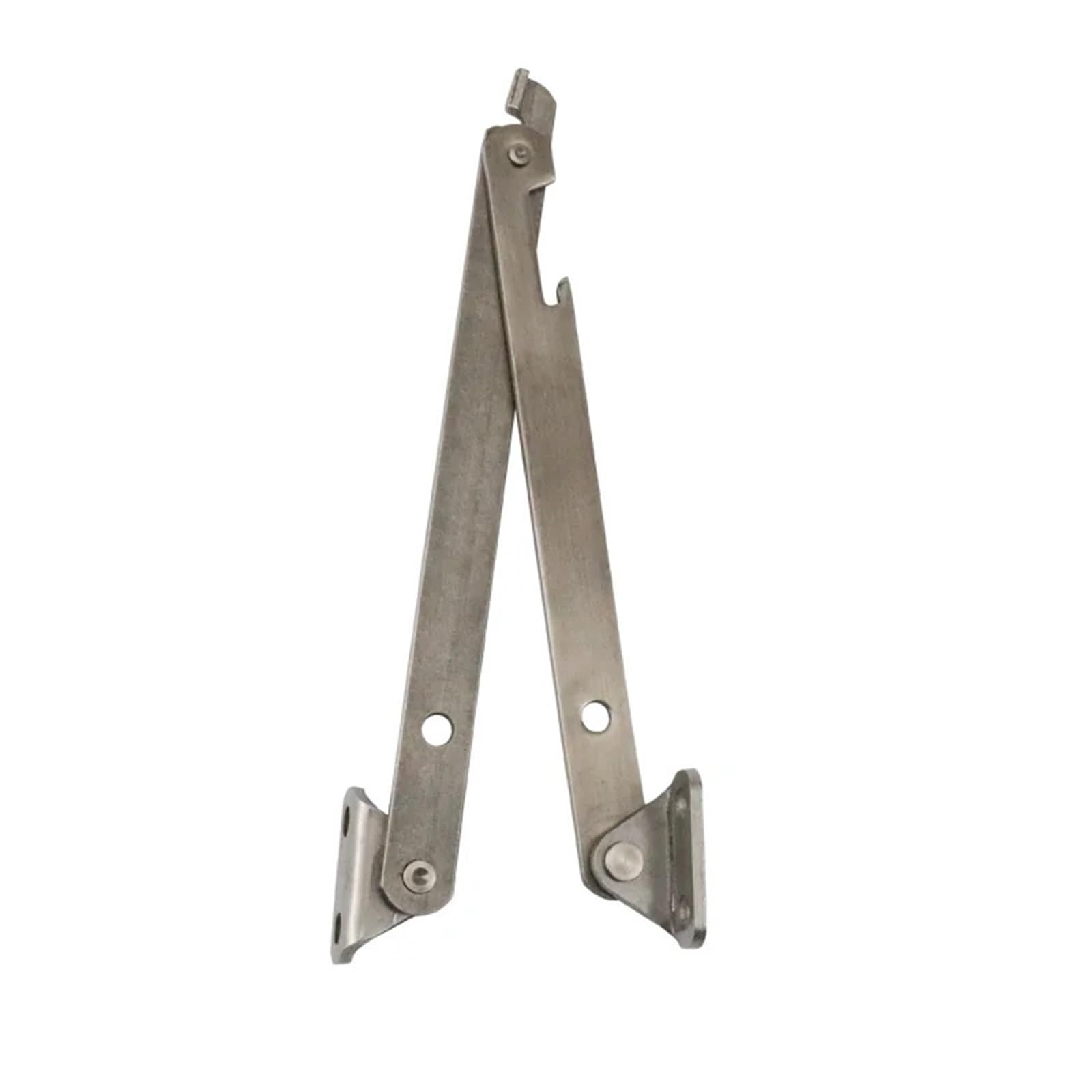FQJYXWEWL Extended Folding Hinge with Limiting Device for Door Limitation and Support Rod in Electrical Enclosure Cabinets 1Pcs(Buffed-L)