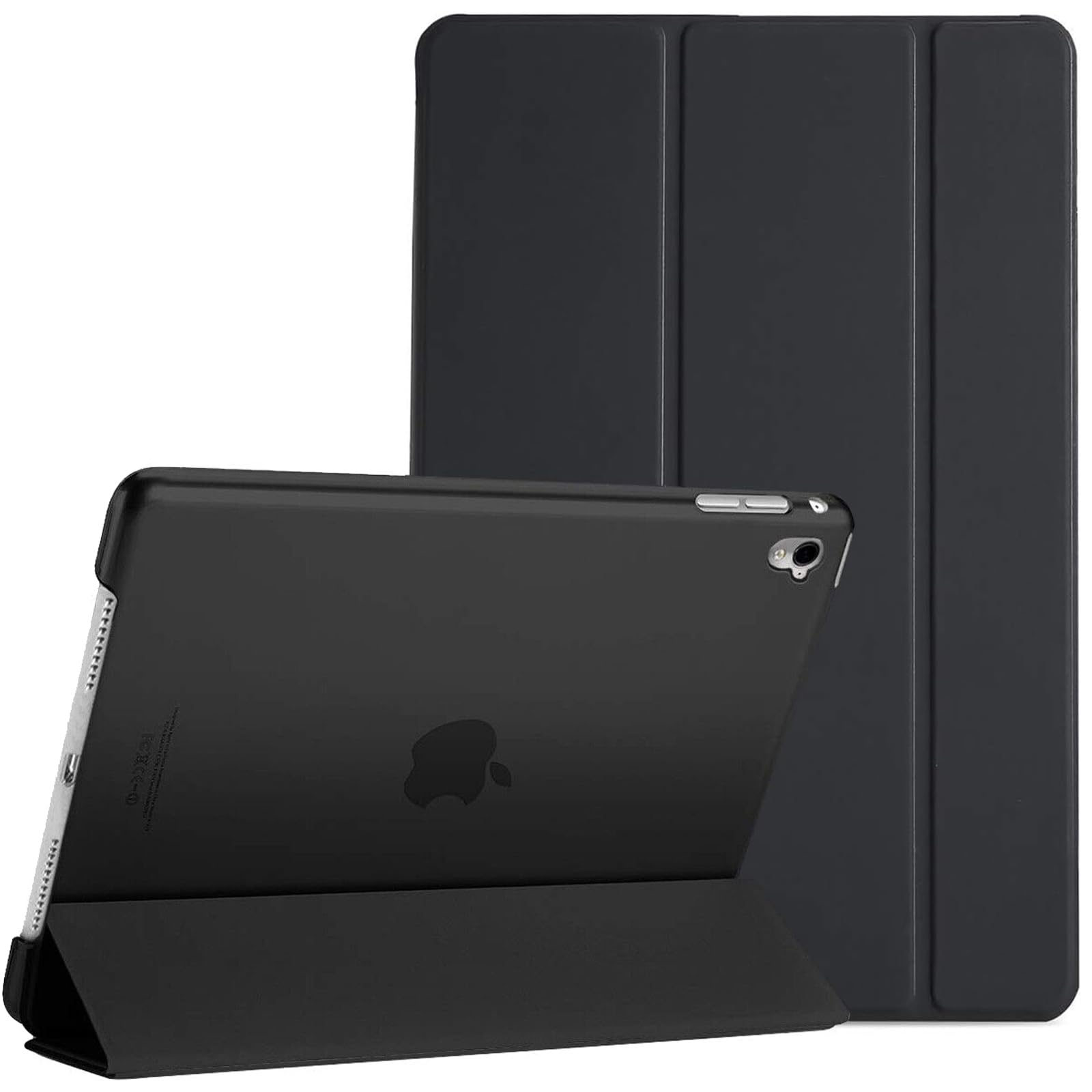 For Apple iPad 9th / 8th / 7th Generation Case Cover (2021/2020/2019) (10.2 Inch) Smart Magnetic Ultra Slim Stand Cover Auto Wake/Sleep For iPad 9 / iPad 8 / iPad 7 (Black)
