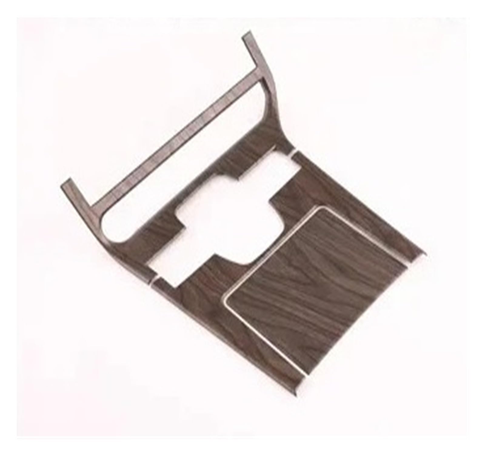 Interior Trim Car Center Console Gear Shift Panel Cover Trim Sticker Interior Accessories for Toyota BZ4X EA10 2022 2023 LHD ABS Carbon Fiber(ABS Peach Wood)