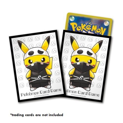 スカル団のピカチュウ　デッキシールド　ポンチョを着たピカチュウ スカル団のピカチュウ デッキシールド ポンチョを着たピカチュウ