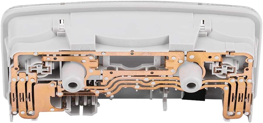 Aramox Gray Car Interior Dome Reading Light Lamp Replacement for B5 for MK4/Bora for OE: 1TD947105