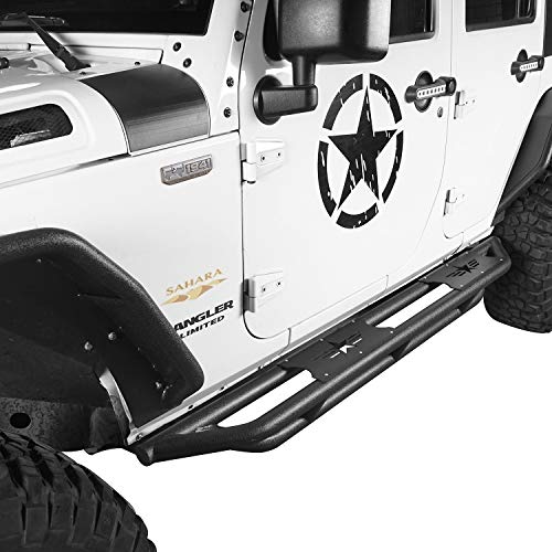 Estribos laterales para Jeep Wrangler JK 2007-2018 miniatura 5