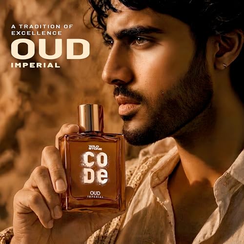 Image of Wild Stone CODE Oud Imperial 100ml | Eau De Parfum for Men | Luxury Oud Perfume | Long-Lasting Perfume with Woody and Aromatic Notes | Premium Gift for Men