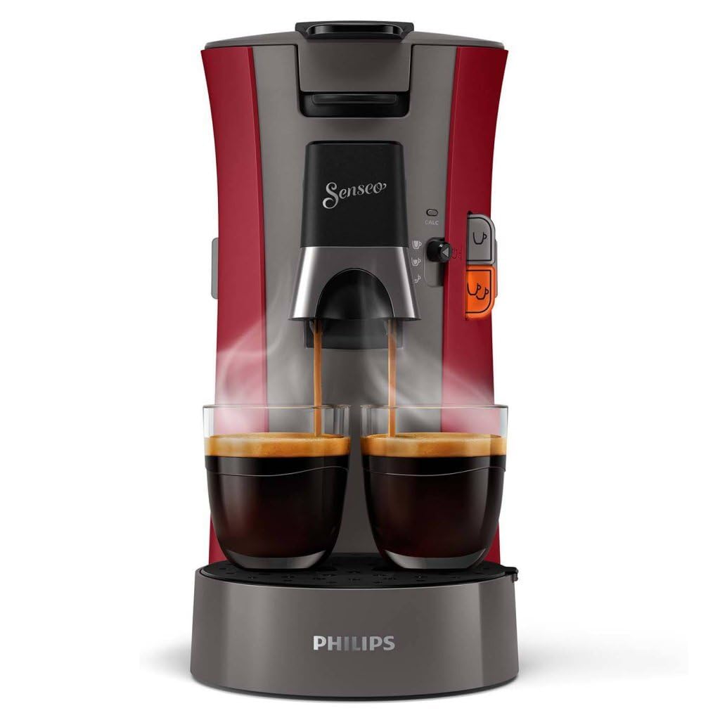 Philips SENSEO Select CSA230/90 Machine à café à dosettes Rouge