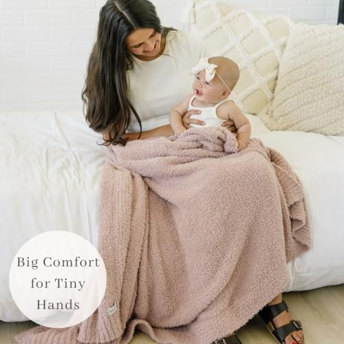 Image of SARANONI Bamboni Baby Blanket | Luxury Plush Super Soft Blanket | Breathable Comfy Blankets for Kids and Teens | Pink - 40 inch x 60 inch