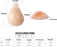 Vista 6 de Sticky Bra, Invisible Stick on Bras with Buckle for Women to Lift Breasts.