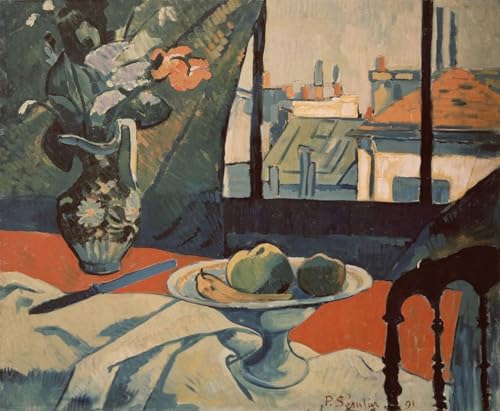 Art portrait Paul Sérusier Nature morte devant la fenêtre pour décoration murale inspirante