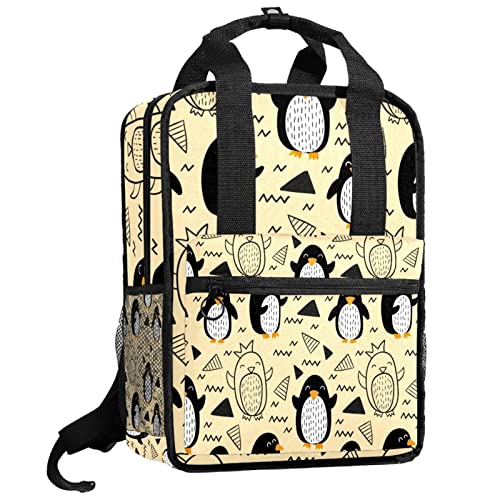 Sac à dos pour garçons motif poissons et fleurs avec bretelles réglables