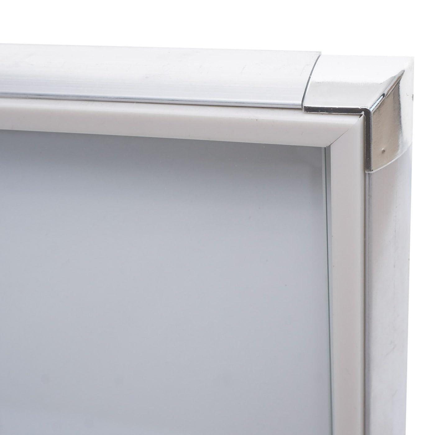HWC-Q50, tablica magnetyczna, tablica suchościeralna, tablica do przypinania, aluminium, zamykana, wraz z akcesoriami 96 x 66 x 9 cm