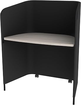 Learniture Workstation Privacy Carrel Study or Work Pod