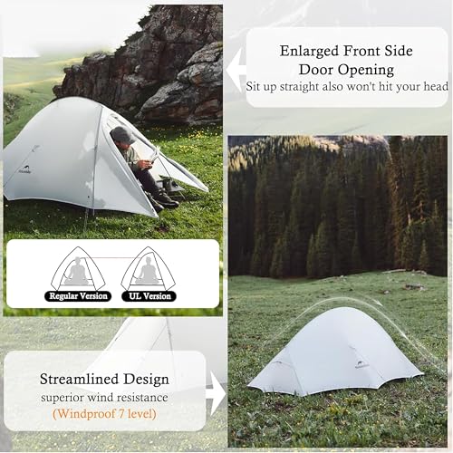 Carpa ultraligera para 1-2 personas Naturehike Cloud Up UL miniatura 5