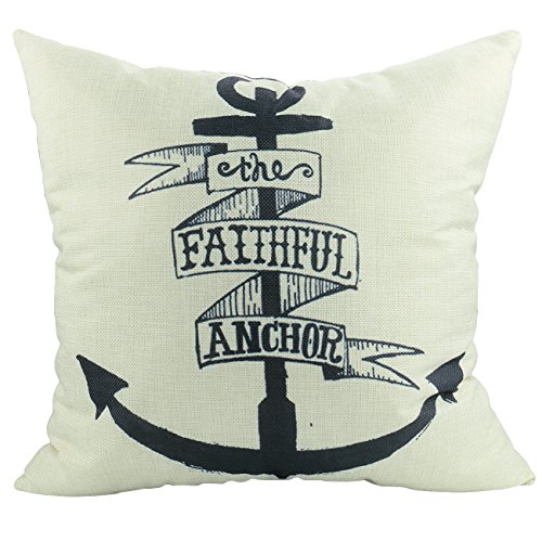 Luxbon Ancora Federa per Cuscino in Contone Lino