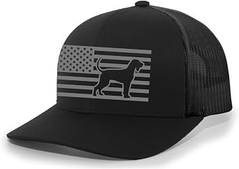 Heritage Pride Canine Collection American Flag Dog Breeds Embroidered Mesh Back Hat